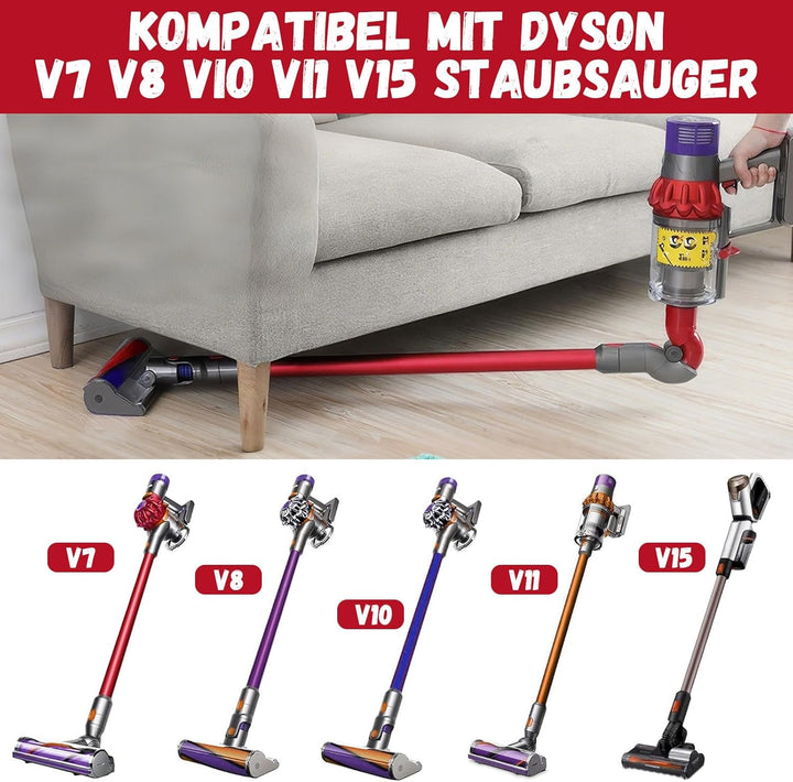 Srup Dyson v15 zubehör, Schnellauslöse Adapter für Dysón Staubsauger, Gelenk-Aufsatz für Dysón V12 D