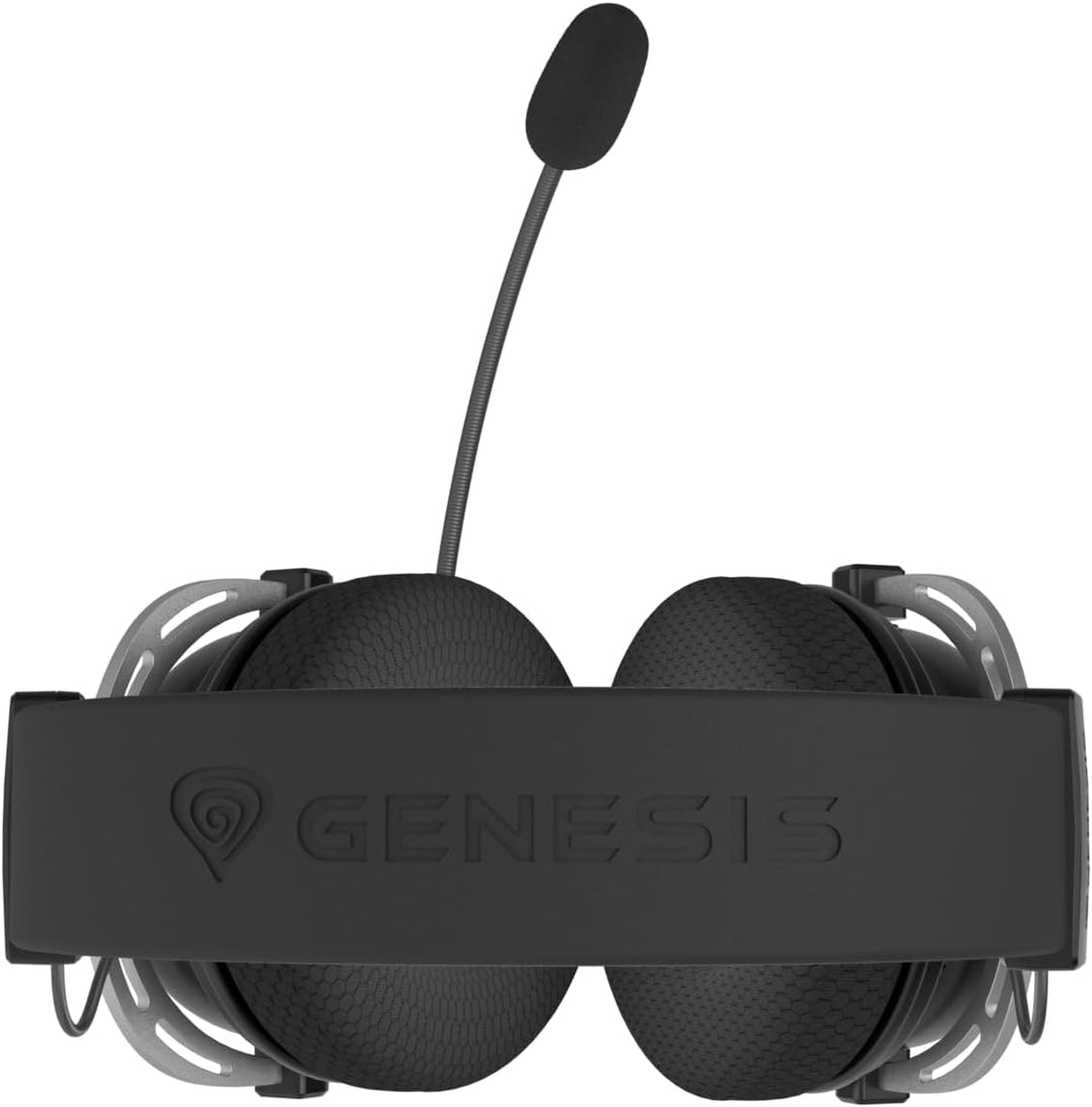 GENESIS Toron 531 Gaming Headset – Over-Ear Kopfhörer mit 50 mm Treibern, abnehmbares Mikrofon, 3,5
