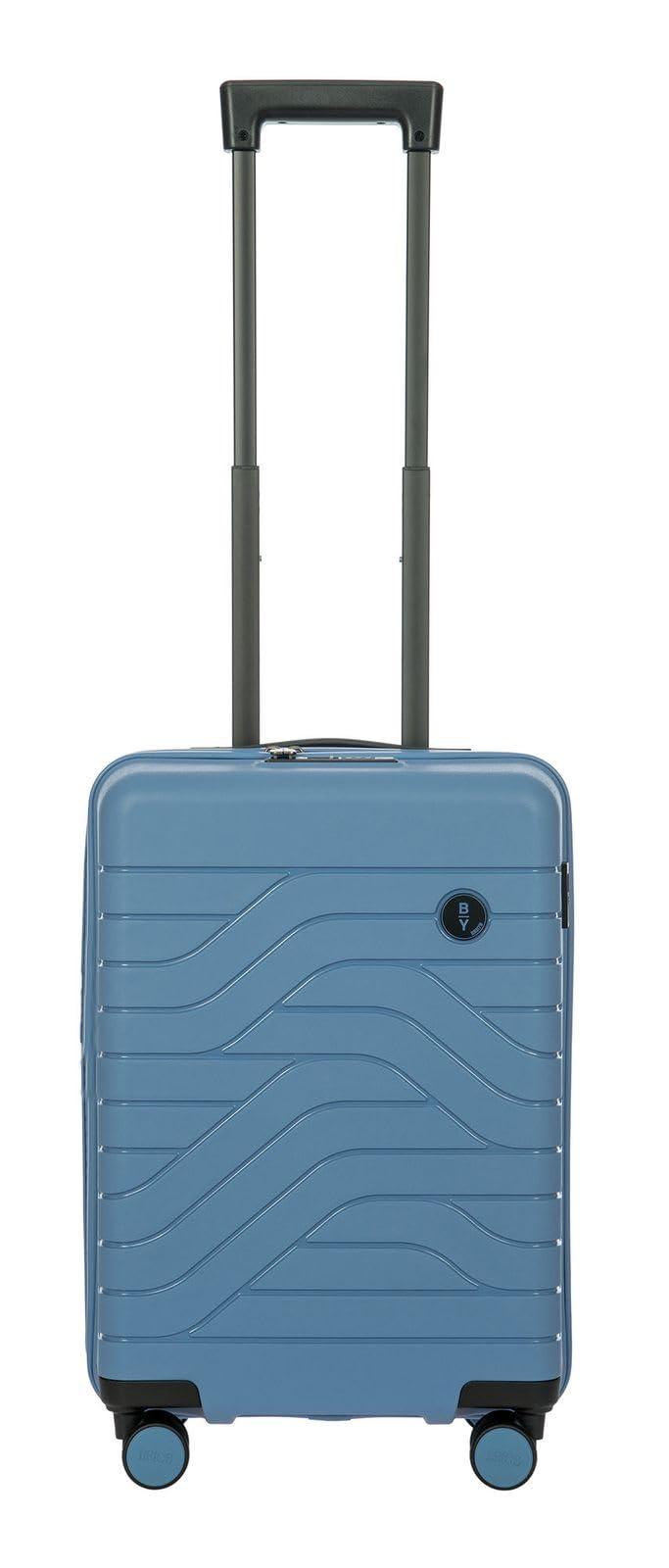 Brics BY Ulisse - 4-Rollen-Kabinentrolley 55 cm grey blue, Grey Blue