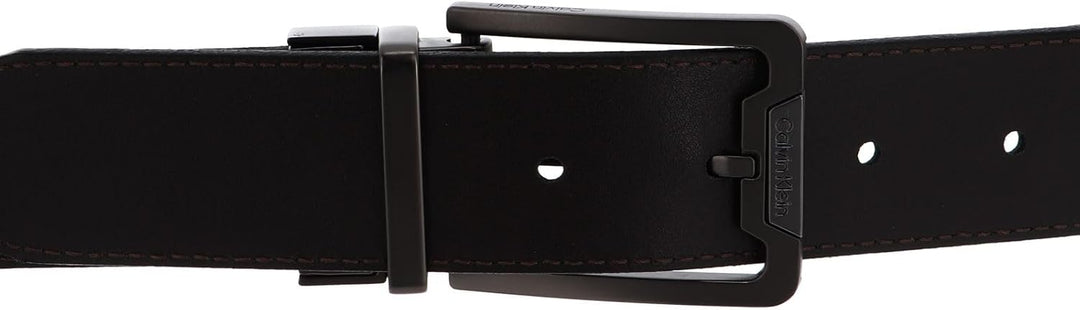 Calvin Klein Mono Hardware Belt W80 Black/Brown - kürzbar