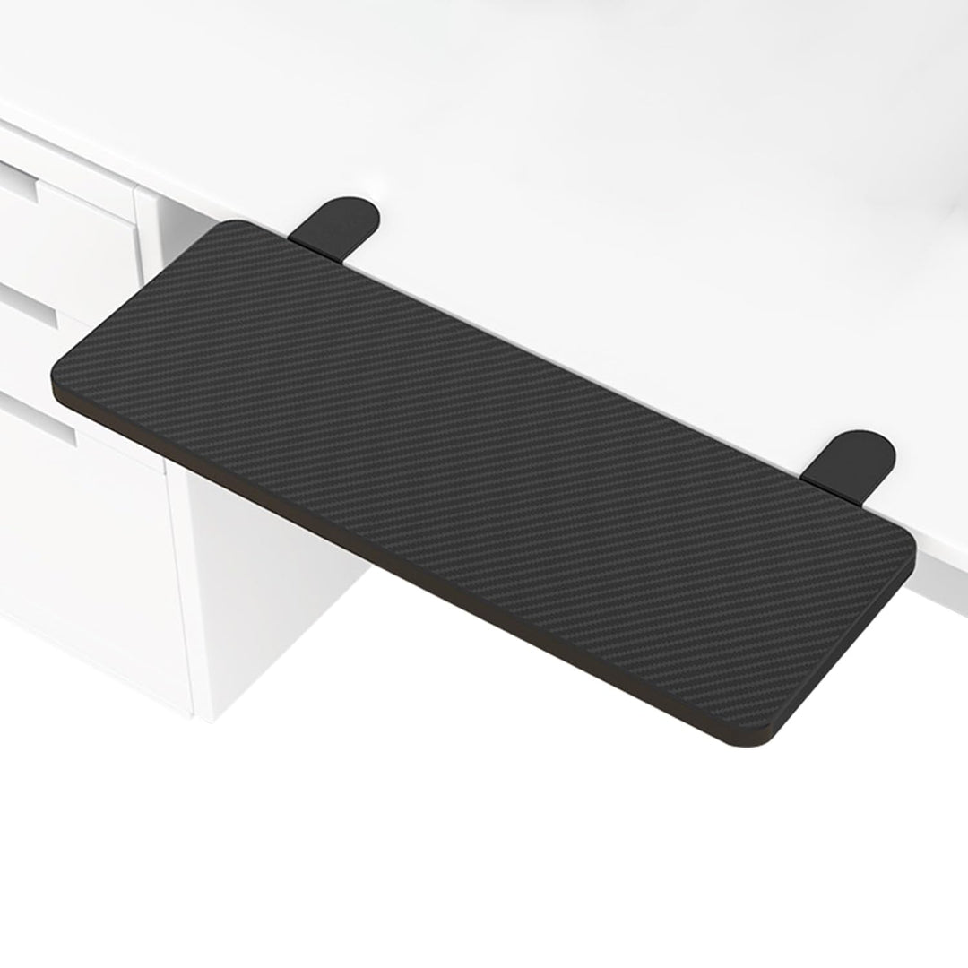 Ergonomische Schreibtisch Verlängerung, 55×24cm 90° Faltbare Armauflage Schreibtisch Extender Armleh