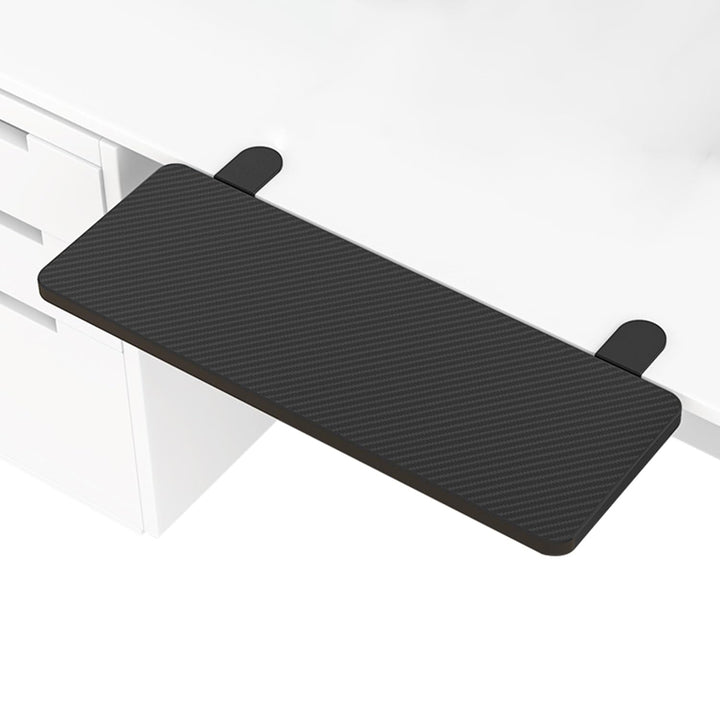 Ergonomische Schreibtisch Verlängerung, 55×24cm 90° Faltbare Armauflage Schreibtisch Extender Armleh