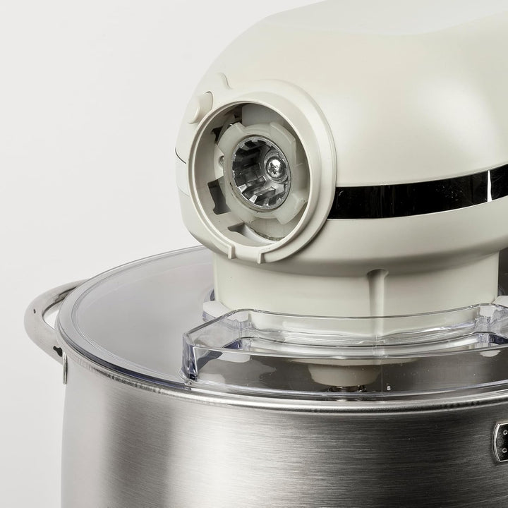 Girmi IM50 Knetmaschine, 1900 W (max. 2200 W), 8 Liter, 6 Geschwindigkeitsstufen, Weiss
