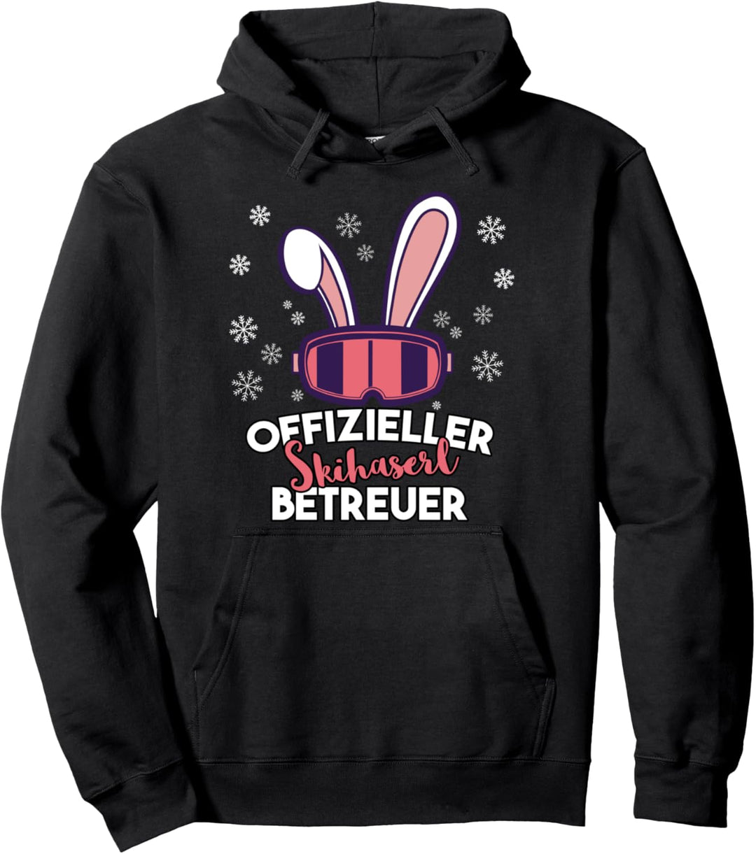 Offizieller Skihaserl Betreuer Skiurlaub Skilehrer Apres Ski Pullover Hoodie
