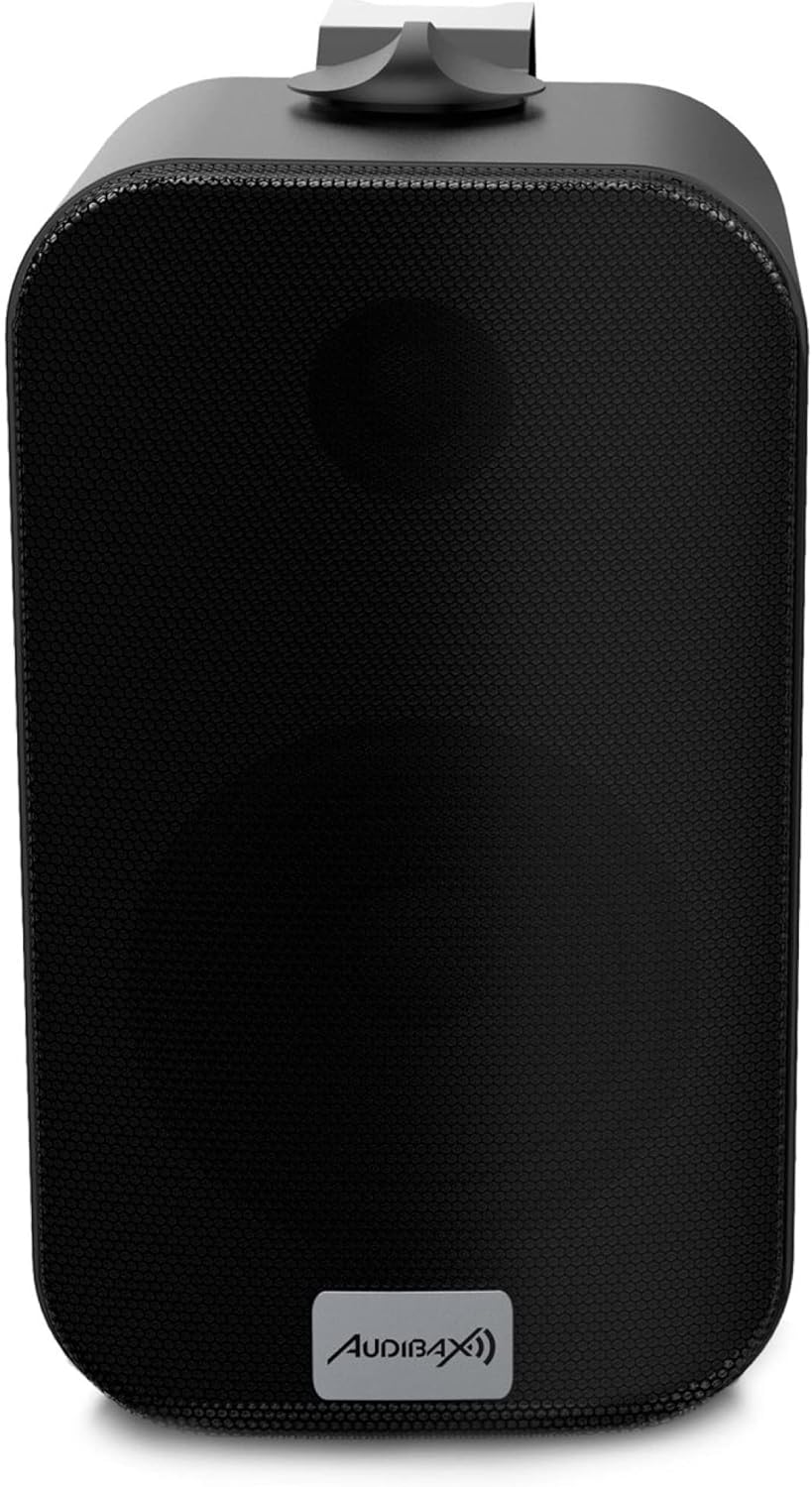 Audibax PR-42T Black Altavoces 4 Pulgadas 100V Instalación 2 Vías 75W Con soporte