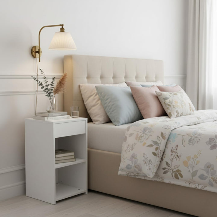 VDD Nachttisch Flurschrank 65 cm hoch weiss
