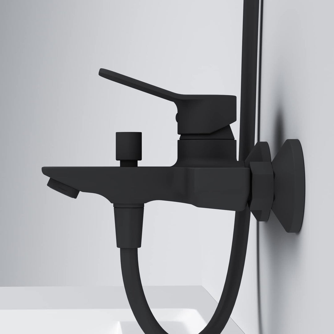 AM.PM X-Joy FXA10022 Wassersparende Wannen- und Brausebatterie kraztfest, leicht zu reinigen,mühelos