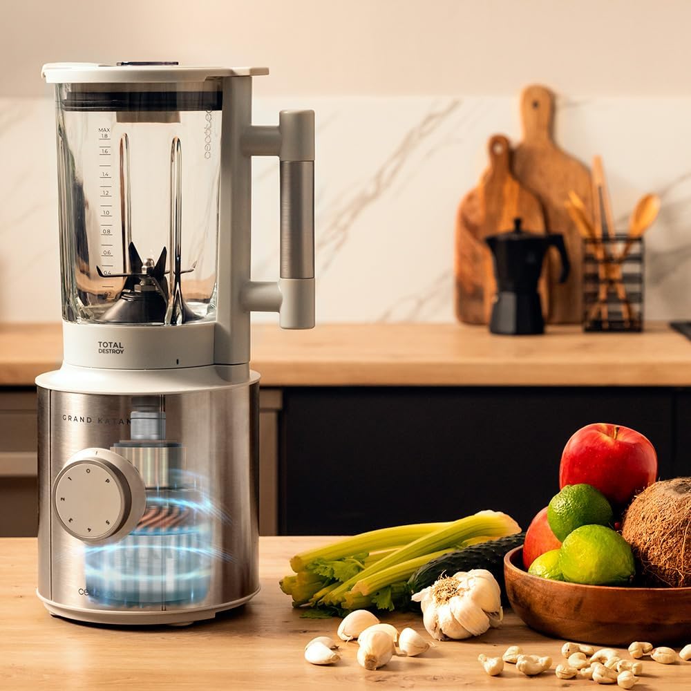 Cecotec Standmixer Grand Katana 2700MAX Total Destroy W. Maximalleistung 2700W, Gegenläufige Technol
