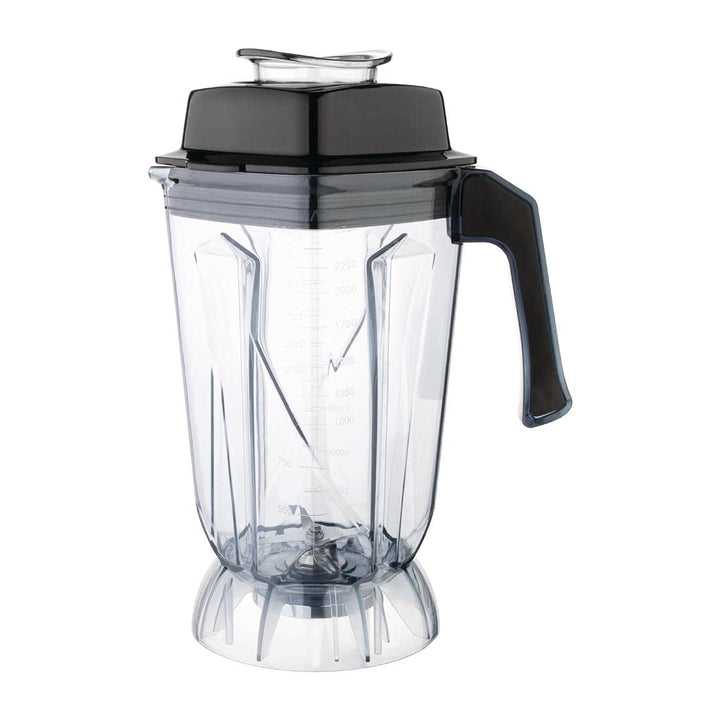 Buffalo 2,5-Liter-Ersatzkrug für Buffalo Stabmixer, BPA-freier Kunststoff, hitzebeständiger, transpa