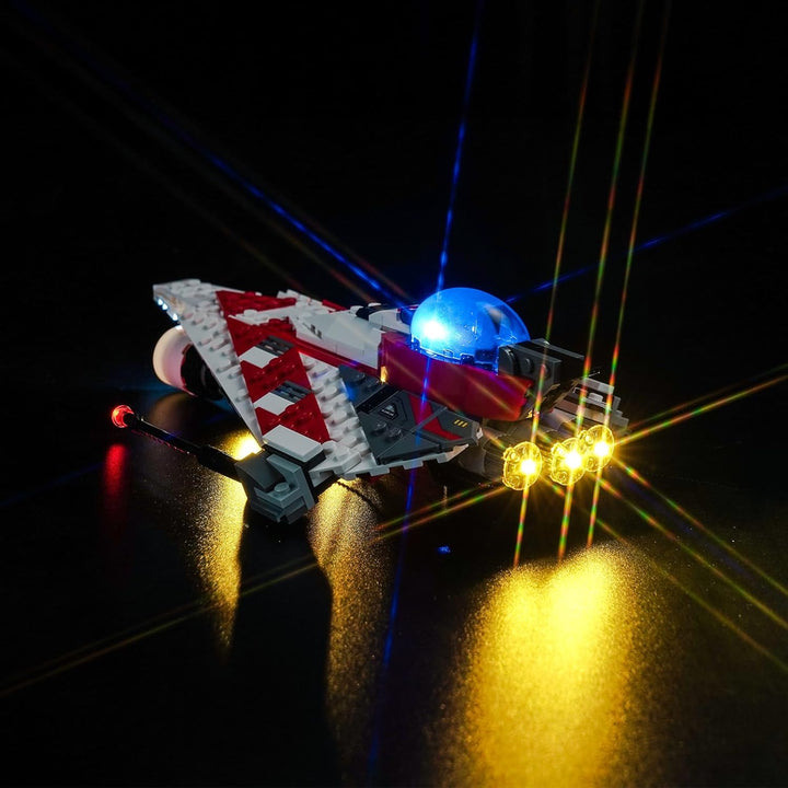 LocoLee Licht Kompatibel mit Lego 75388 Jedi Bobs Sternjäger, Nur Lichter Set - Kein Modell, Licht B