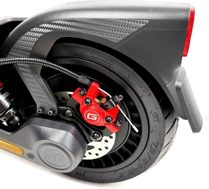 Seitlicher Schutzblech Aufkleber Carbon Optik geeignet für Segway Ninebot MAX G3 D E-Scooter G3D, Ca