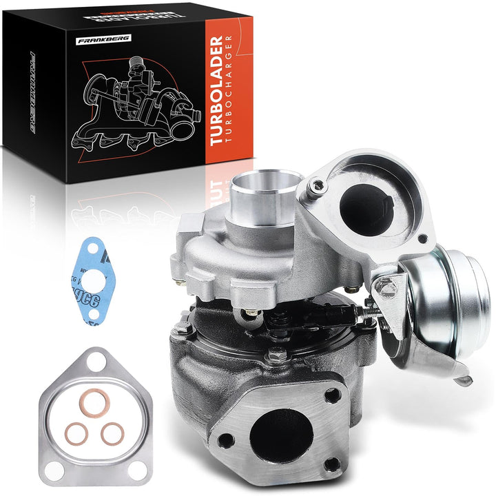 Frankberg Turbolader Kompatibel mit 3er E46 320d 320Cd 320td 2001-2007 X3 E83 2.0 D 2004-2010 Replac