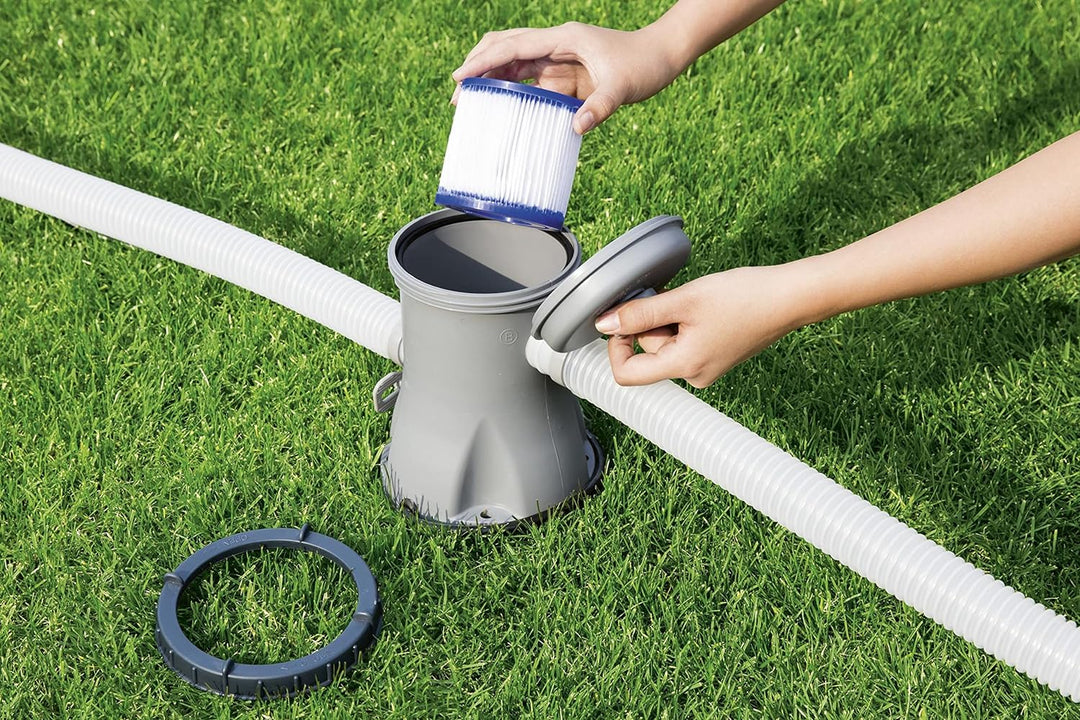 Bestway Flowclear Filterkartusche Gr. I 8.0 x 9.0 cm, 24er-Sparset Grösse 1, Grösse 1