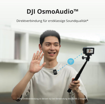 DJI Osmo Action 4 Standard-Combo – 4K/120fps wasserdichte Action-Kamera mit einem 1/1,3-Zoll-Sensor,