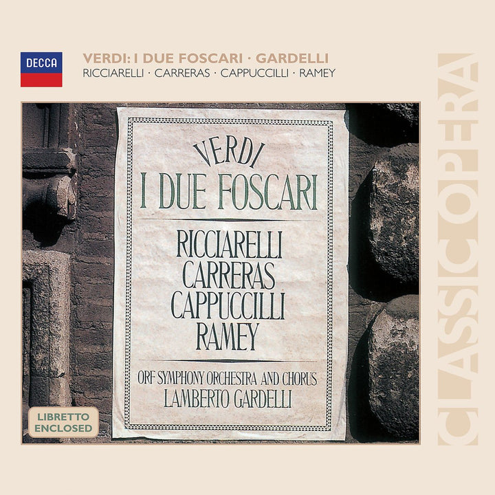 I Due Foscari (Ga), Audio-CD