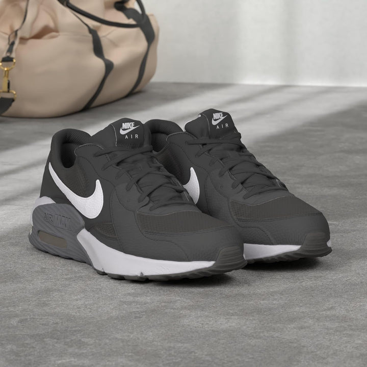 Nike Herren Air Max Excee Sneaker 38 EU Black White Dark Grey, 38 EU Black White Dark Grey