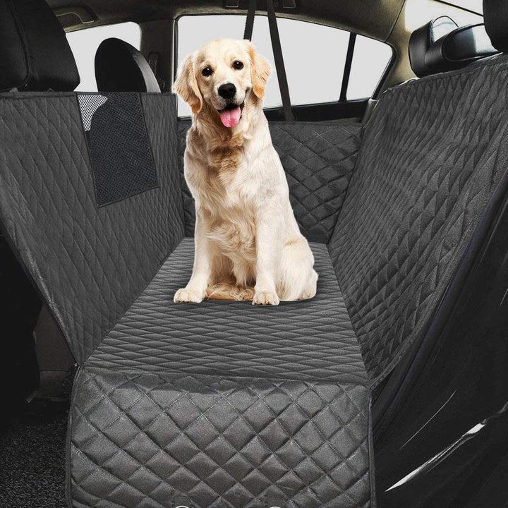 Ferocity Auto Kofferraum Shutzmatte Hundedecke Gepolstert für den Rücksitz & Kofferraum mit Seitensc