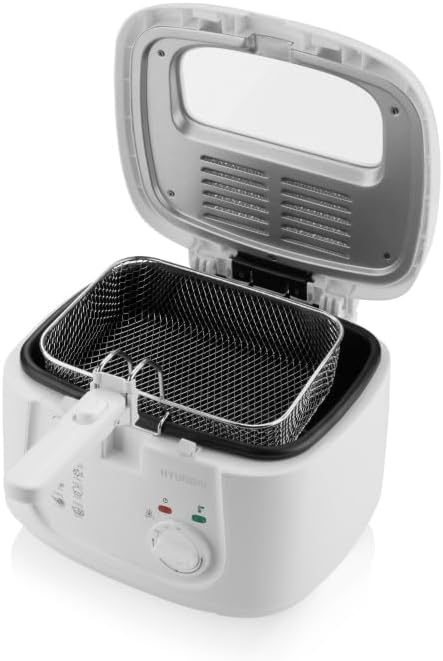 Fritteuse DF165 I 1800 W I Fassungsvermögen 2,5 l I Temperaturregelung: 150 bis 190 °C I Antihaftbes