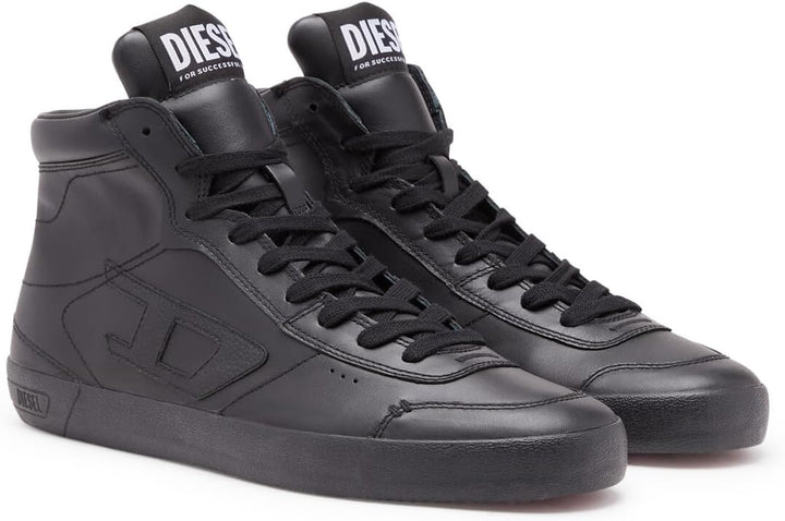 Diesel Herren LerojiSneakers 40 EU Schwarz, 40 EU Schwarz