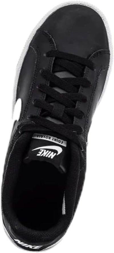 Nike Damen Court Royale Sneaker 37.5 EU Schwarz Black White 010, 37.5 EU Schwarz Black White 010