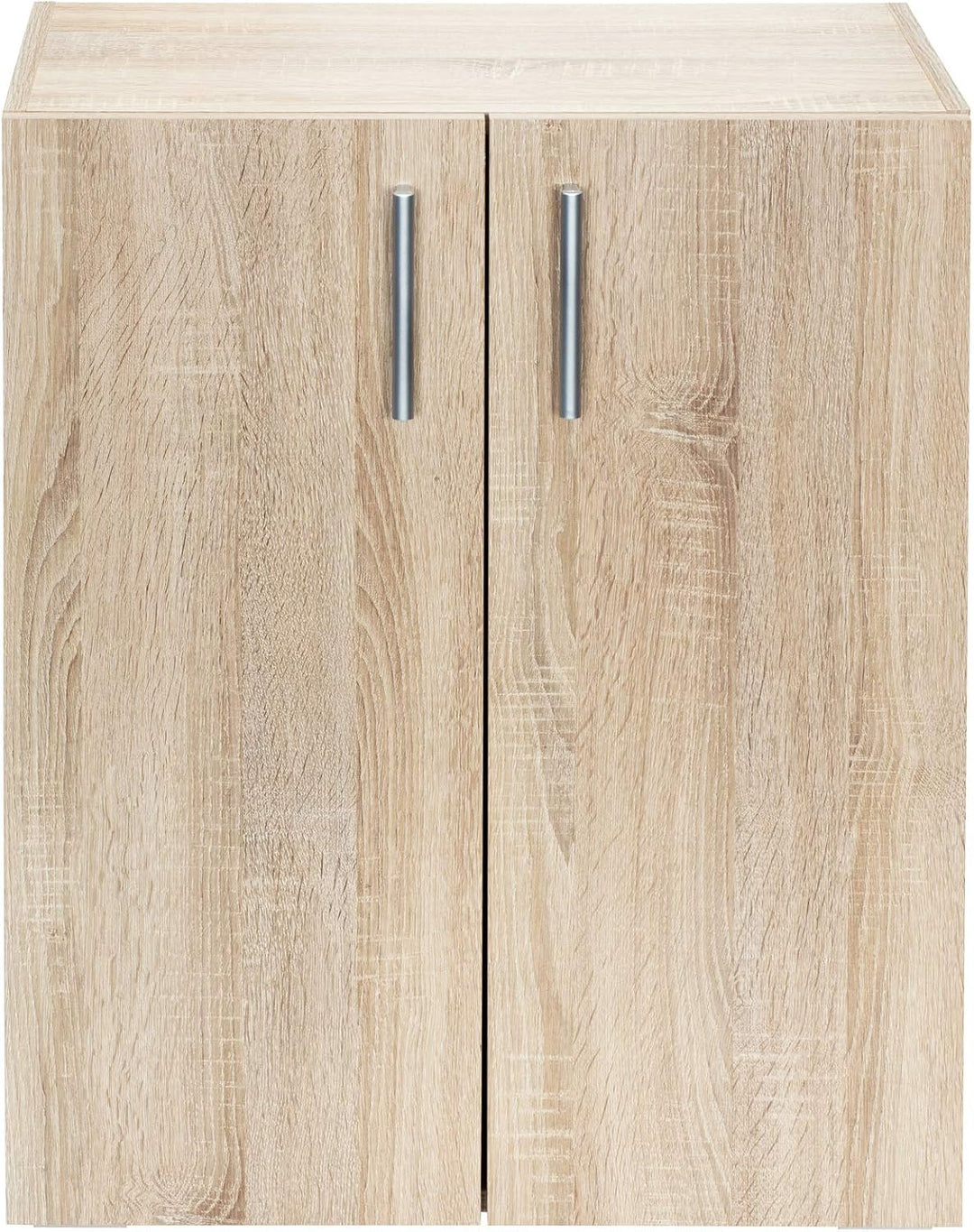 Casaria® Kommode mit 2 Türen 77x60x30cm Holz Modern höhenverstellbarer Einlegeboden Schlafzimmer Bür