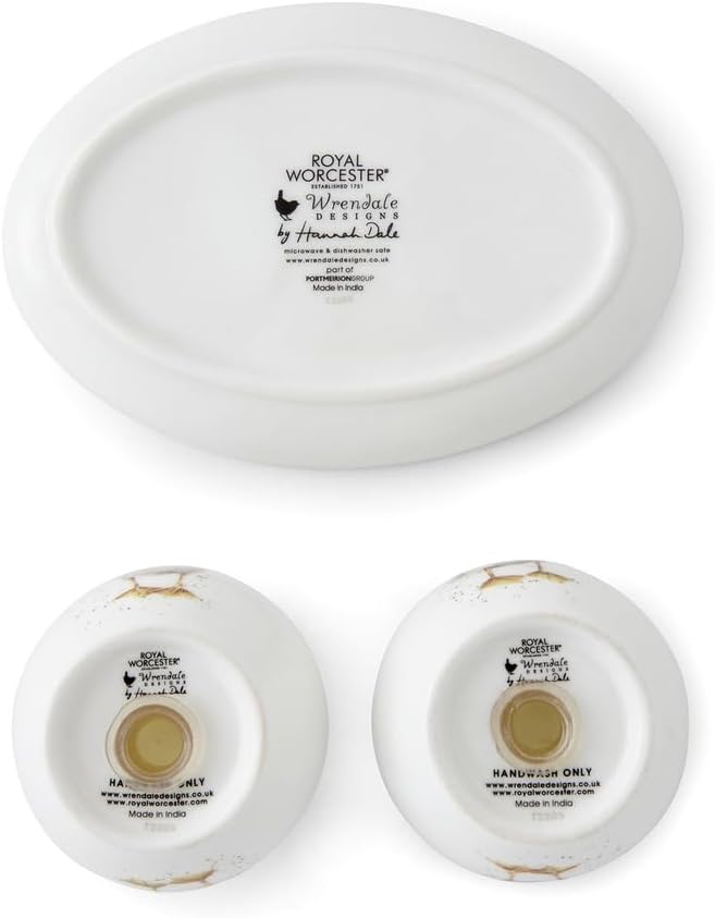 Wrendale Designs Salz- und Pfefferstreuer und Tablett