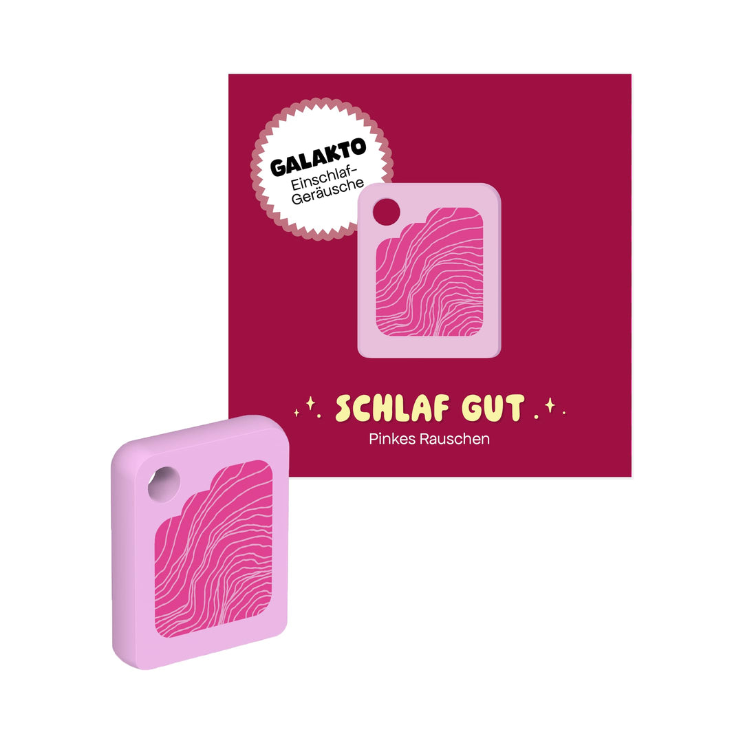 Galakto Audio-Token: Schlaf gut - Pinkes Rauschen, Klangwelten für Kinder ab 3 Jahren, Spielzeit ca.