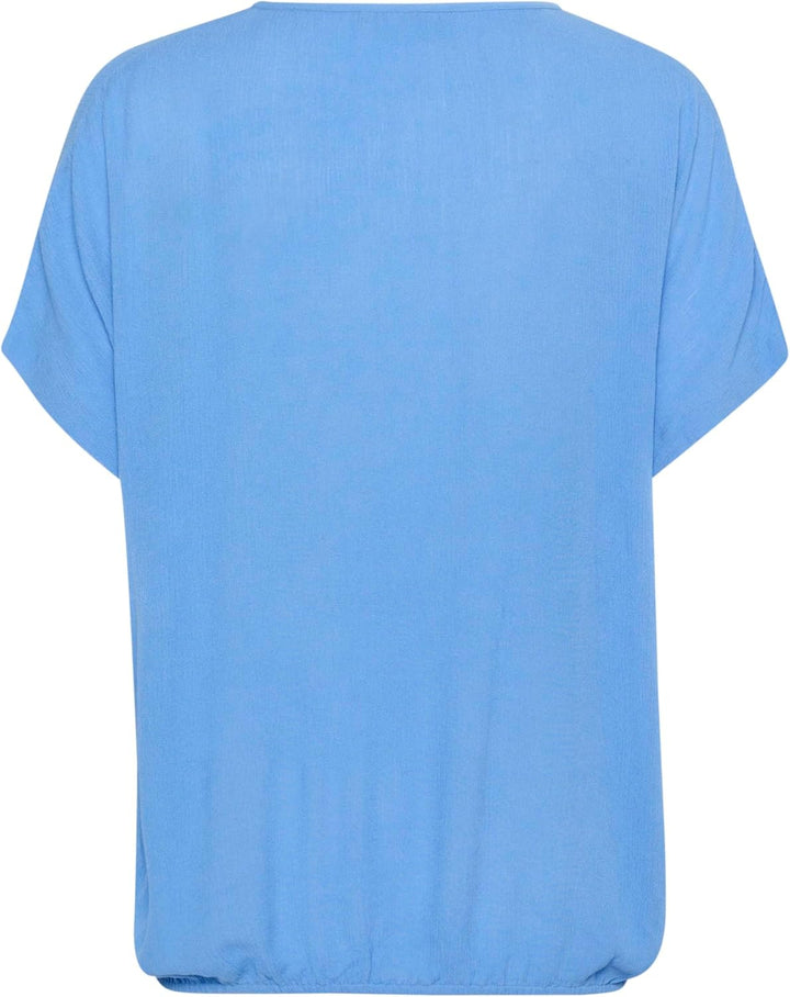 KAFFE Ärmellose Bluse KAamber KAamber Stanley 32 Blau, 32 Blau