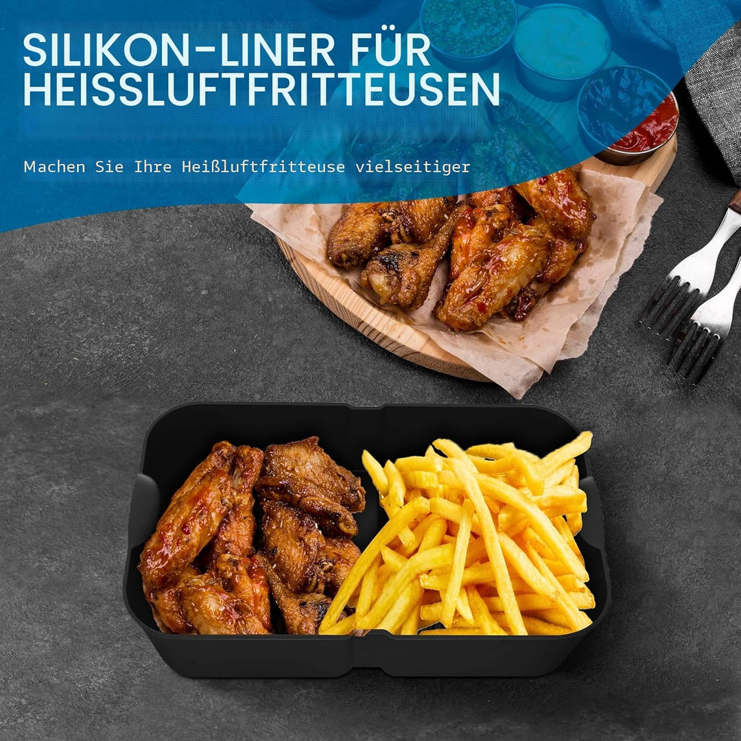 Höheres Ninja Heissluftfritteuse Zubehör für Ninja Foodi Flexdrawer 10,4 L Heissluftfritteuse AF500D