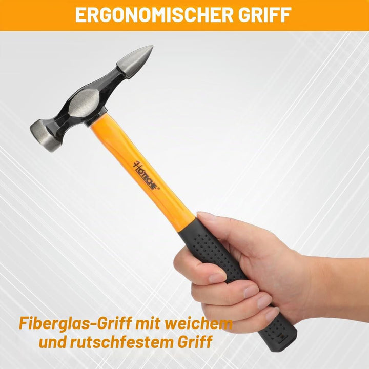 HOTECHE 7-tlg Ausbeulwerkzeug Karosserie Werkzeug Set, inklusive Schlaghammer, Spitzhammer, Meisselh