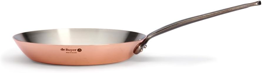 6465.28 Pfanne, Kupfer, orange, 53 x 28 x 4 cm