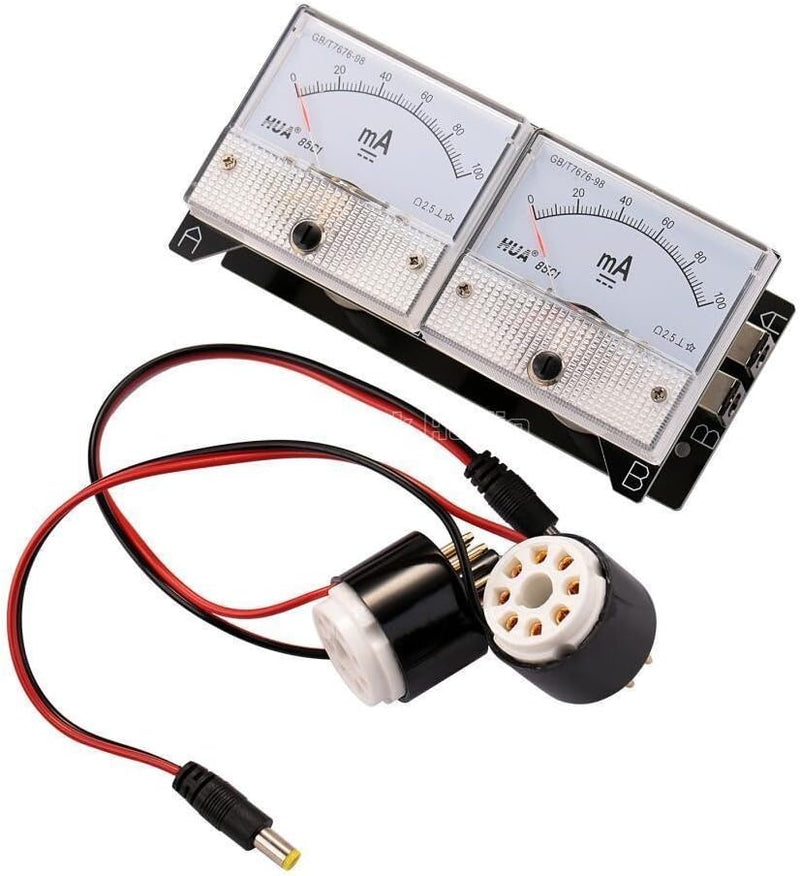 Nobsound 8-Pin Dual Bias Stromsonden Tester Meter Current Probe Tester Meter für EL34 KT88 6L6 6V6 6