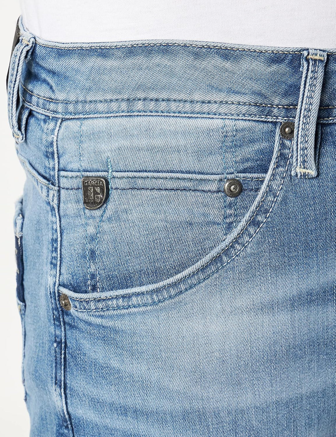 GARCIA Herren Denim Jeans 29 Light Used, 29 Light Used