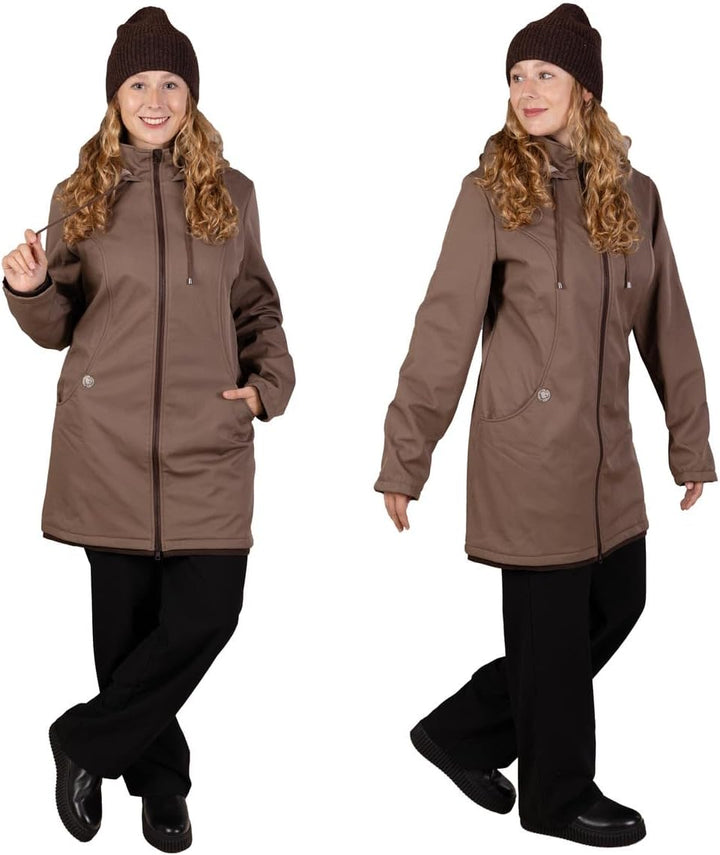 Viva la Mama – Allwetter Funktionsjacke für Mama und Baby, Umstandsjacke + Tragejacke - MELLORY M Vo