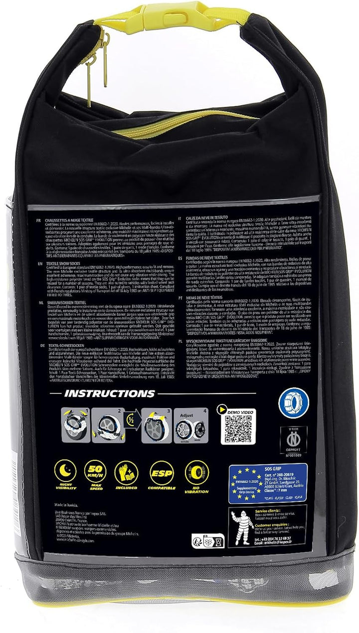 MICHELIN 8410 Textile Schneesocken EVO 3, EVO 3