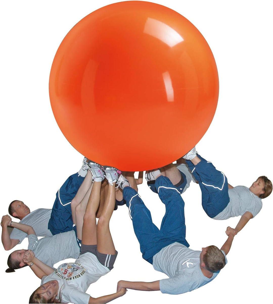 GYMNIC Mega Gymnastikball Diamètre 150 cm Orange - orange, Diamètre 150 cm Orange - orange