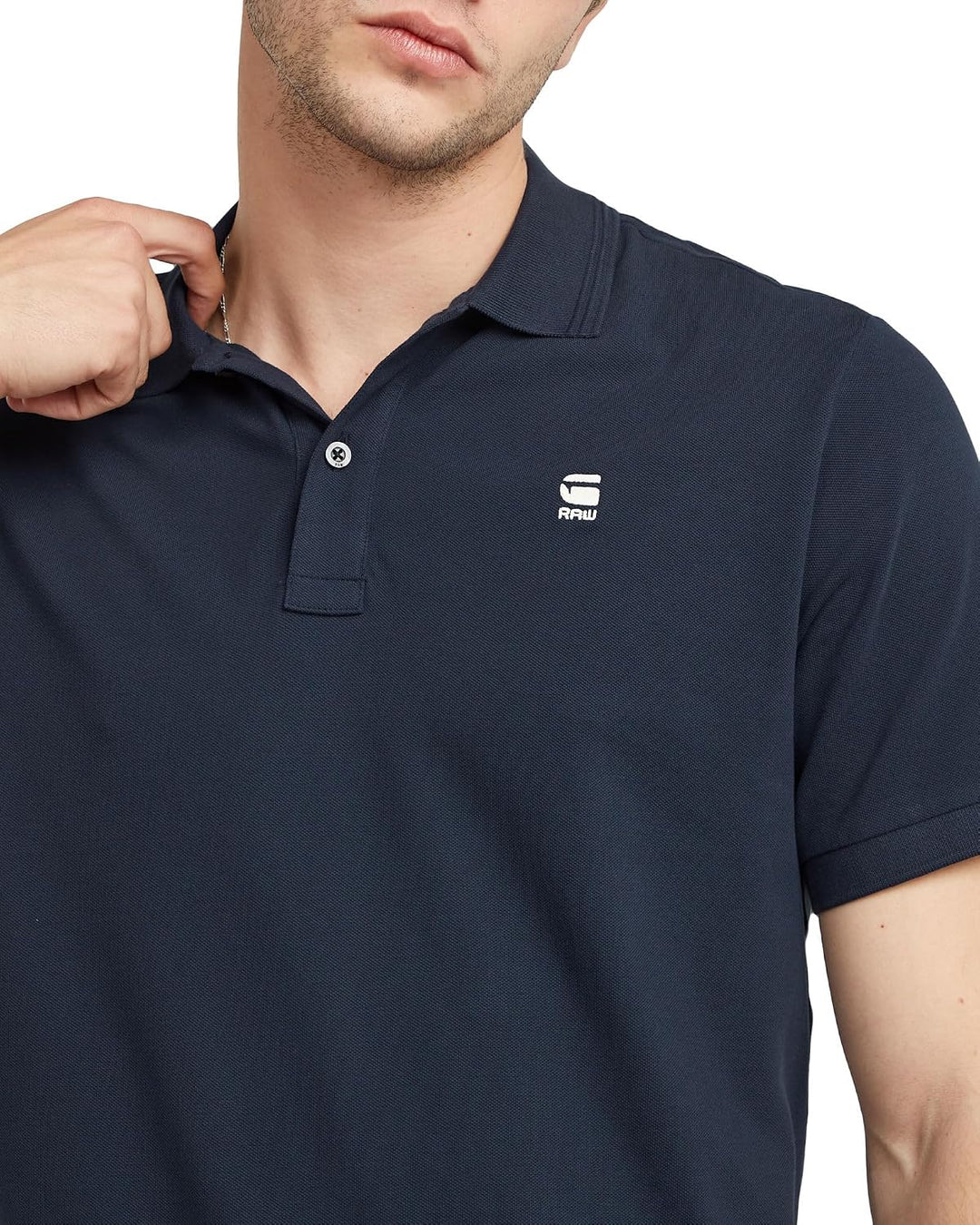 G-STAR Herren Dunda Slim Polo Ss Polos, Blau (Sartho Blue D11595-5864-6067)