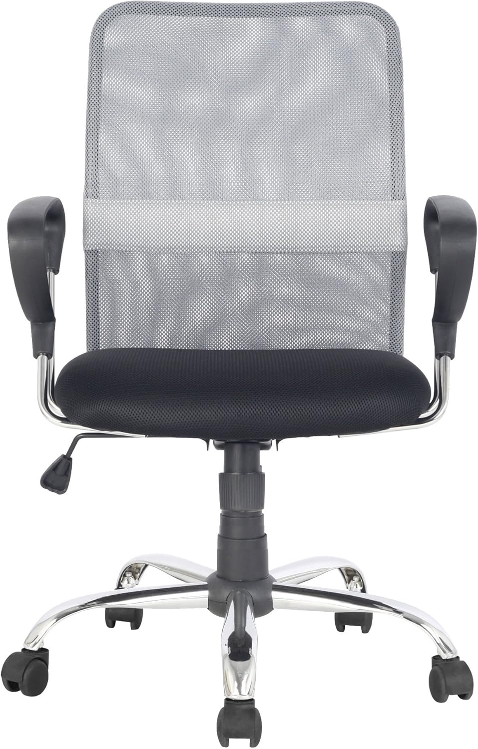 SixBros. Bürostuhl Grau/Schwarz - H-8078F-2/2060, Grau/Schwarz