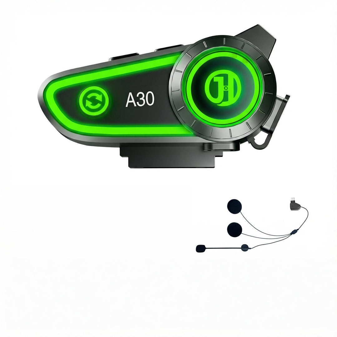 Motorrad-Helmsprecher Bluetooth-Headset – Kopfhörer mit automatischer Anrufannahme, Musiksteuerung,