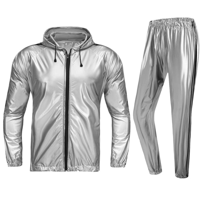 Anti-Rip Saunaanzug, Gewichtsverlust, Schwitzanzug, MMA-Training, Fitnessstudio, Jacke, Hose, Workou