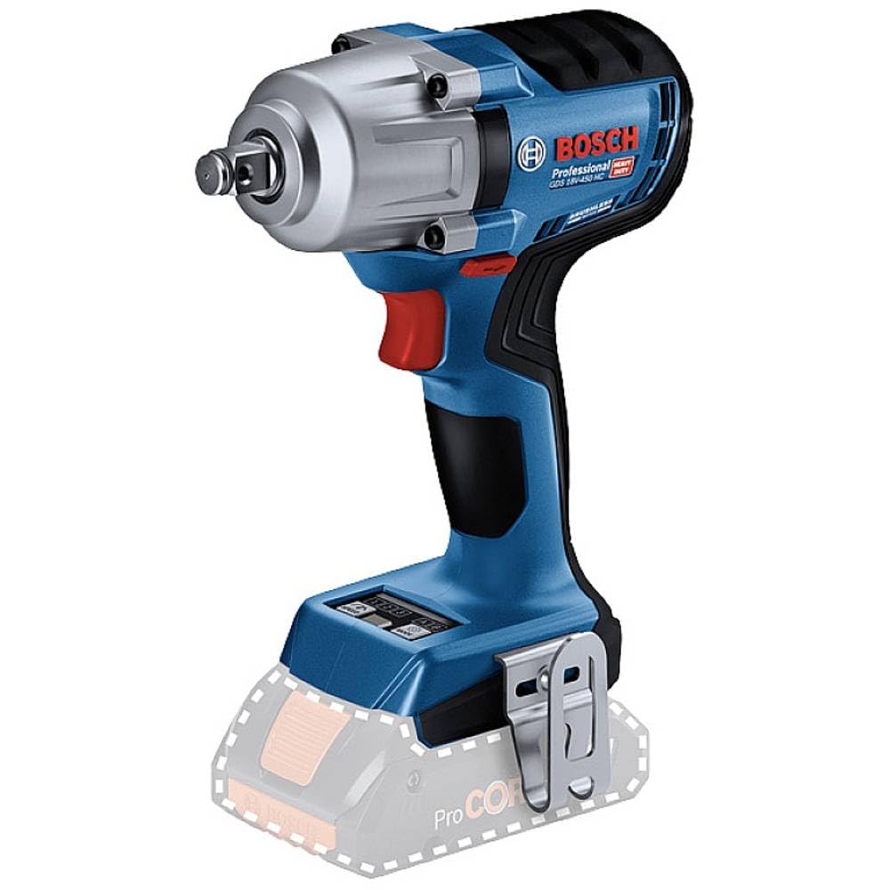 Bosch Professional Akku-Drehschlagschrauber GDS 18V-450 HC (Anziehmoment 450 Nm, Losbrechmoment 800