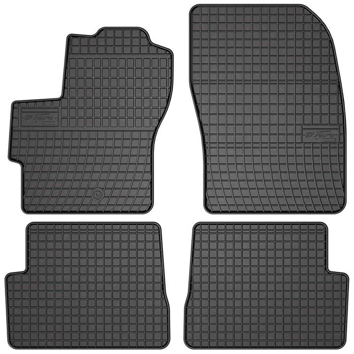 M MOTOS Gummimatten Auto Fussmatte passt für Mazda 3 I 2003-2010 Verbessern Sie Ihren Reisekomfort m