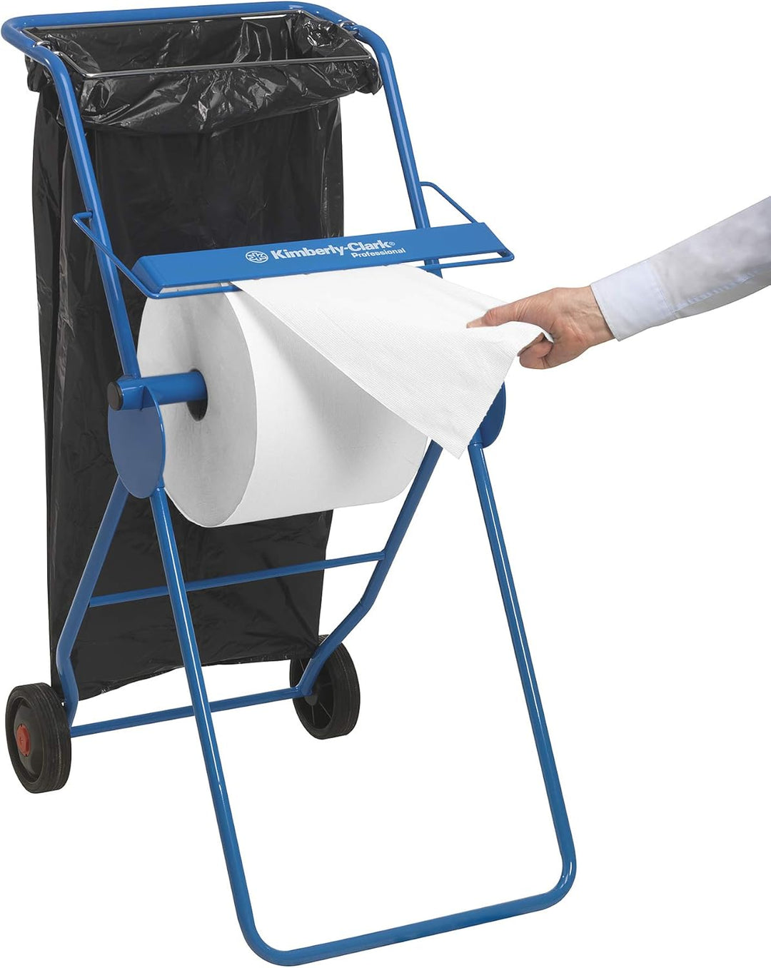 WypAll L10 Extra Wischtücher 7141 auf der Grossrolle – 1 Rolle mit 1.500 weissen, 1-lagigen Wischtüc