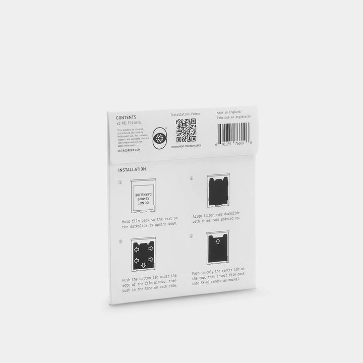 ND-Filter für SX-70 Sofortbildkameras (2er-Pack)