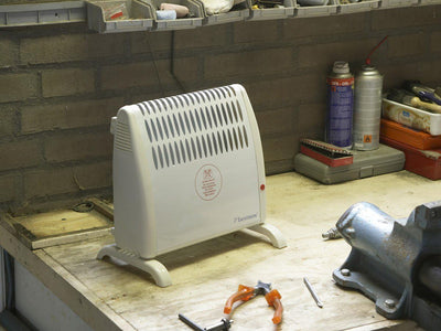 Bestron elektrischer Frostwächter, Frostschutzgerät mit variablen Thermostat und Abschaltautomatik,