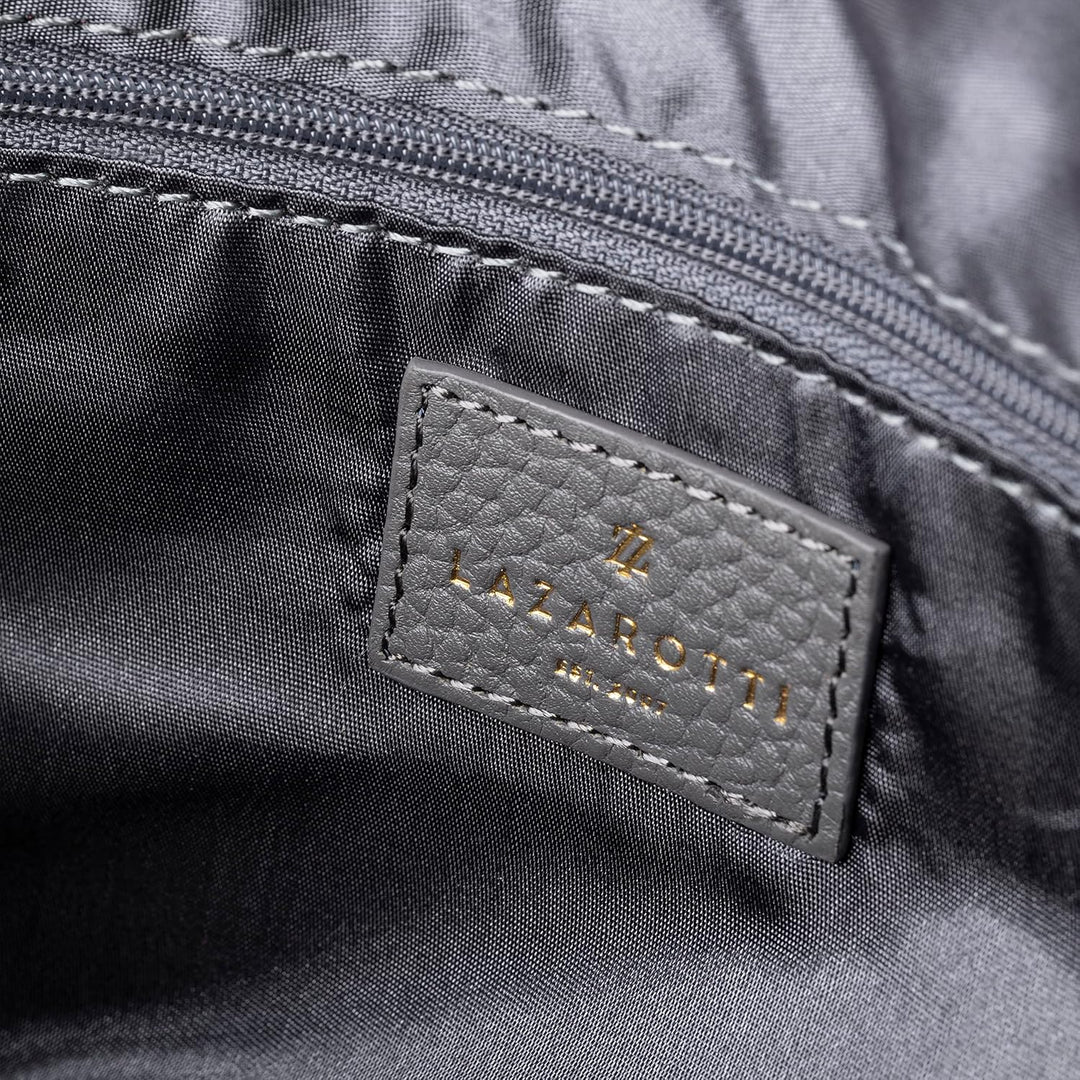 Lazarotti Bologna Leder Umhängetasche Damen | verstellbarer Schulterriemen | mittelgrosse Crossbody