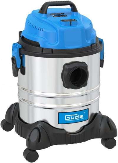 Güde 20 L 17001, NASS-TROCKENSAUGER GNTS 20L, Blau, Silber, schwarz, 1200 W, 85 Dezibel 1200W / 20L,