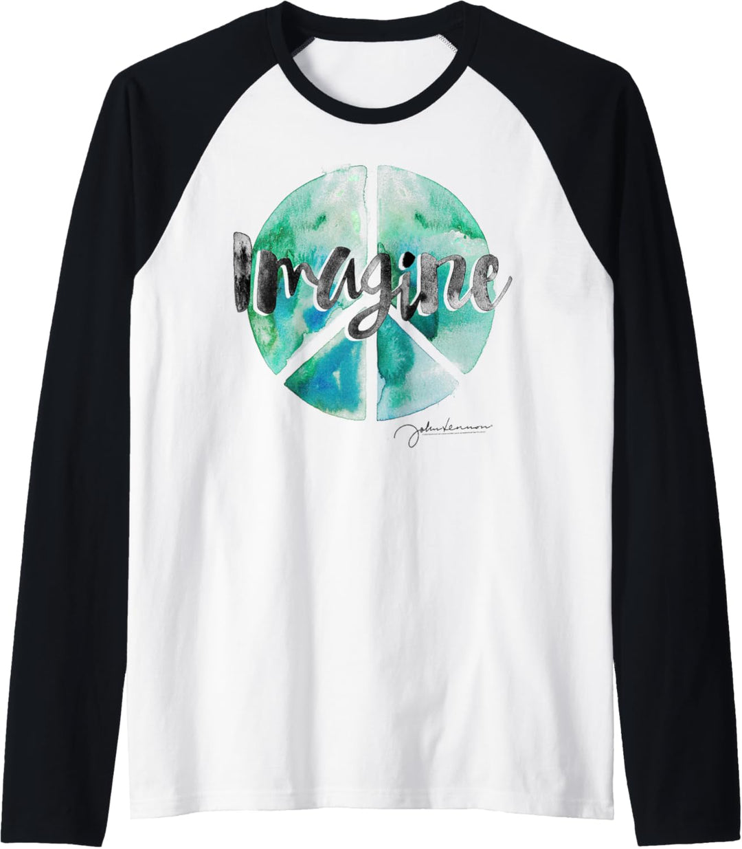 John Lennon - Friedenszeichen Raglan