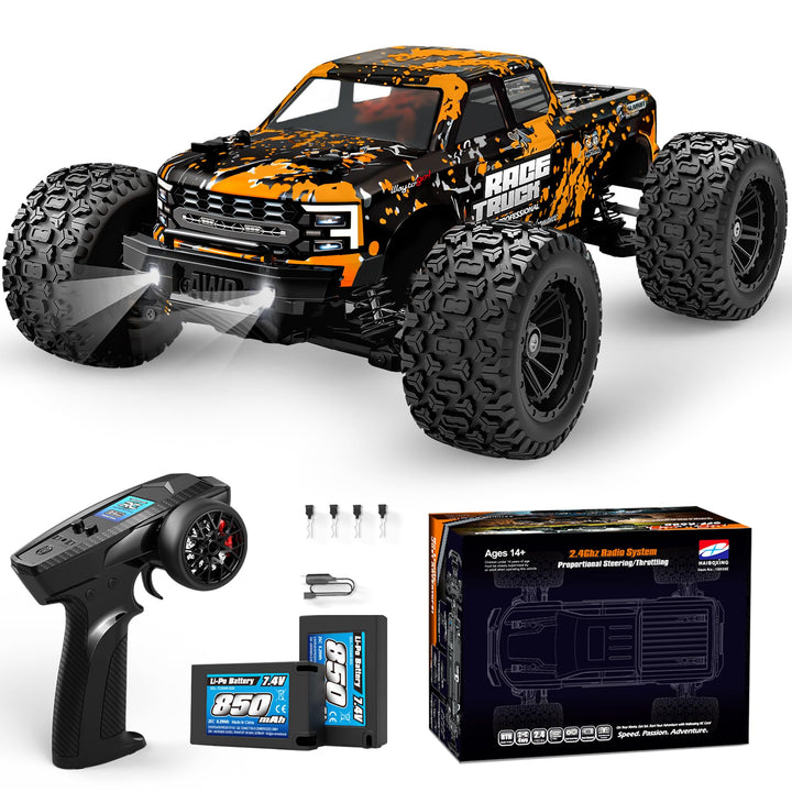 HAIBOXING Ferngesteuertes Auto 4WD RC Auto 36 km/h Hochgeschwindigkeits 1/18 Monstertruck 2.4GHz All