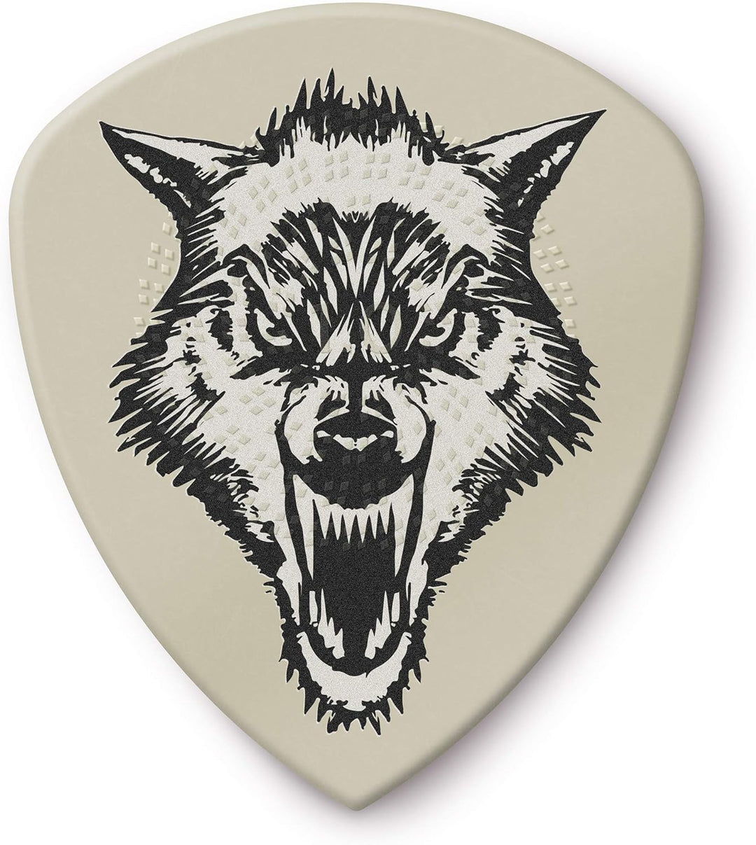 Médiators Jim Dunlop 1,00mm ADU PH122R100 Sachet de 24 White Fang Sachet de 24 1,00mm Gitarrenplektr